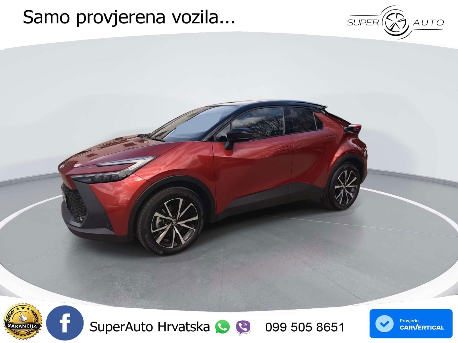 Toyota C-HR 2.0 (223 KS) PHEV e-CVT Teamplayer LED+GR SJED+ACC