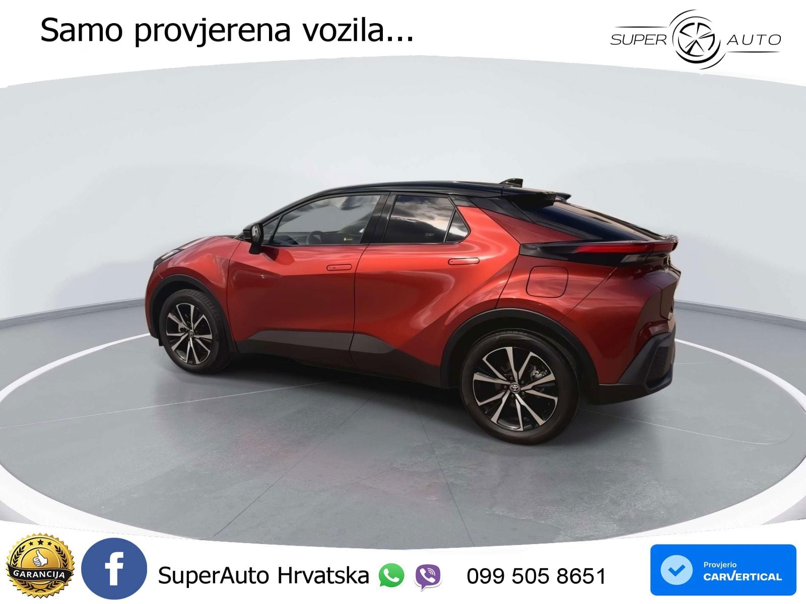 Toyota C-HR 2.0 (223 KS) PHEV e-CVT Teamplayer LED+GR SJED+ACC