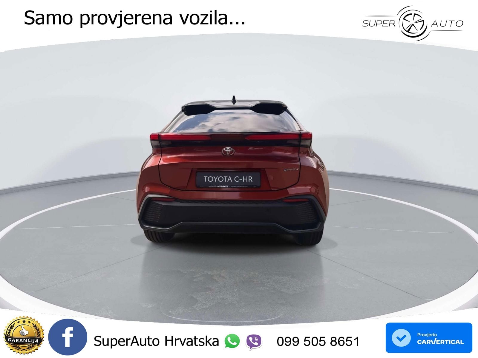 Toyota C-HR 2.0 (223 KS) PHEV e-CVT Teamplayer LED+GR SJED+ACC