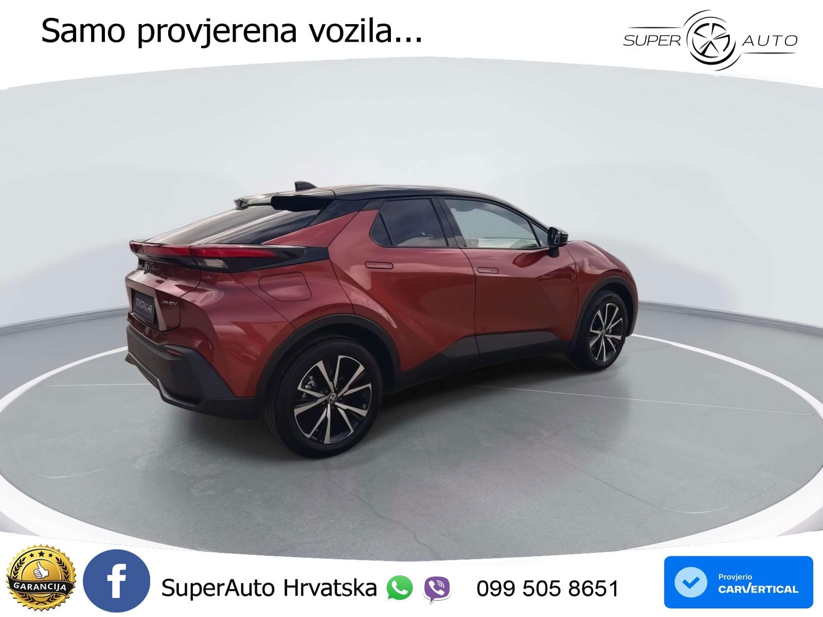 Toyota C-HR 2.0 (223 KS) PHEV e-CVT Teamplayer LED+GR SJED+ACC