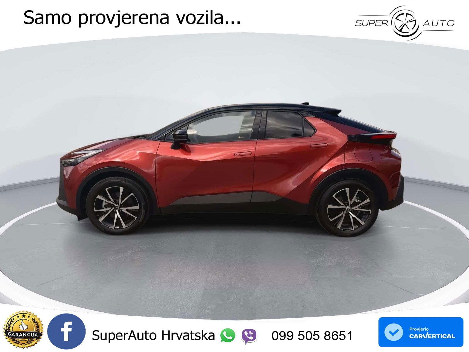Toyota C-HR 2.0 (223 KS) PHEV e-CVT Teamplayer LED+GR SJED+ACC