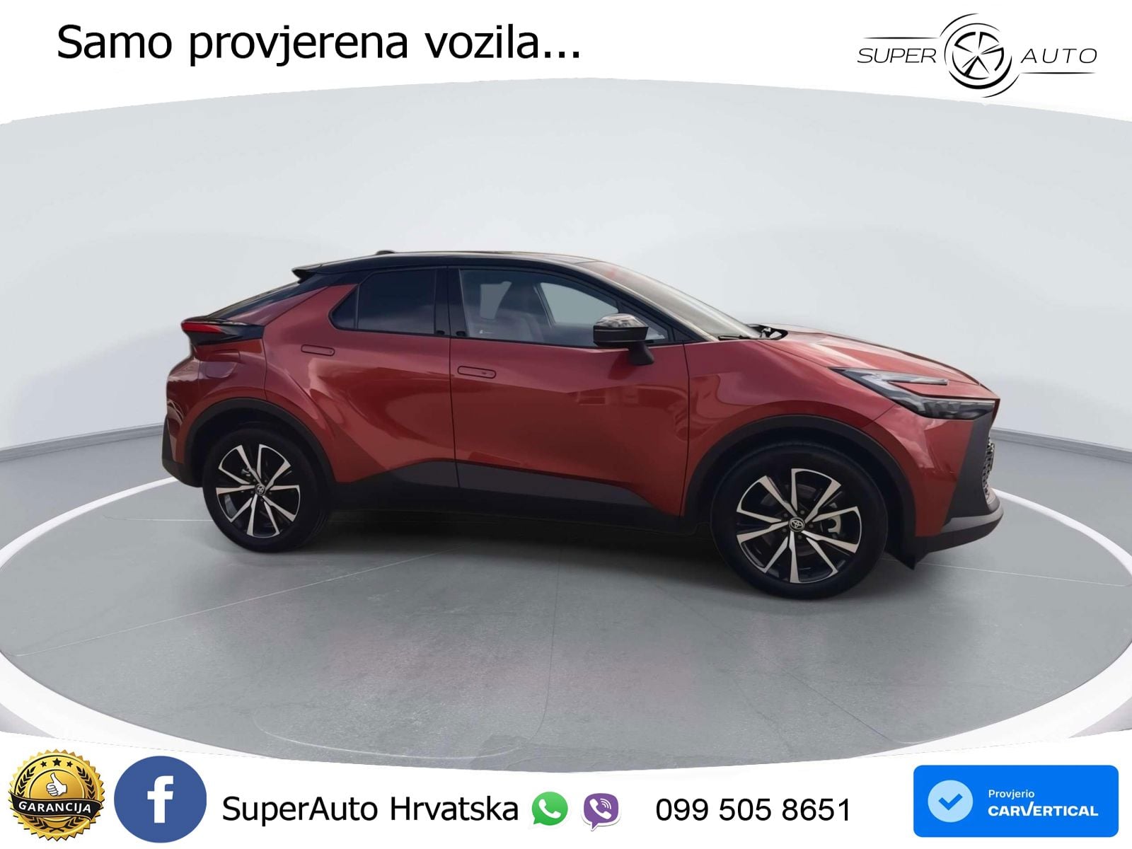 Toyota C-HR 2.0 (223 KS) PHEV e-CVT Teamplayer LED+GR SJED+ACC