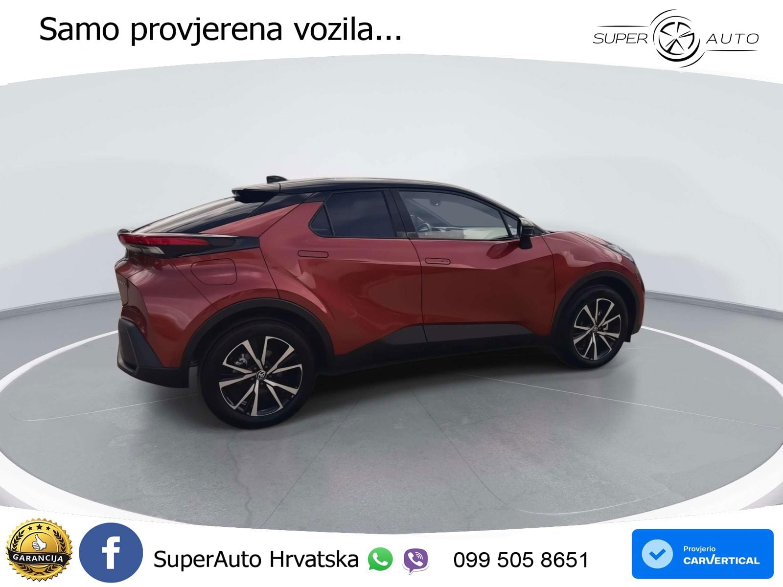 Toyota C-HR 2.0 (223 KS) PHEV e-CVT Teamplayer LED+GR SJED+ACC