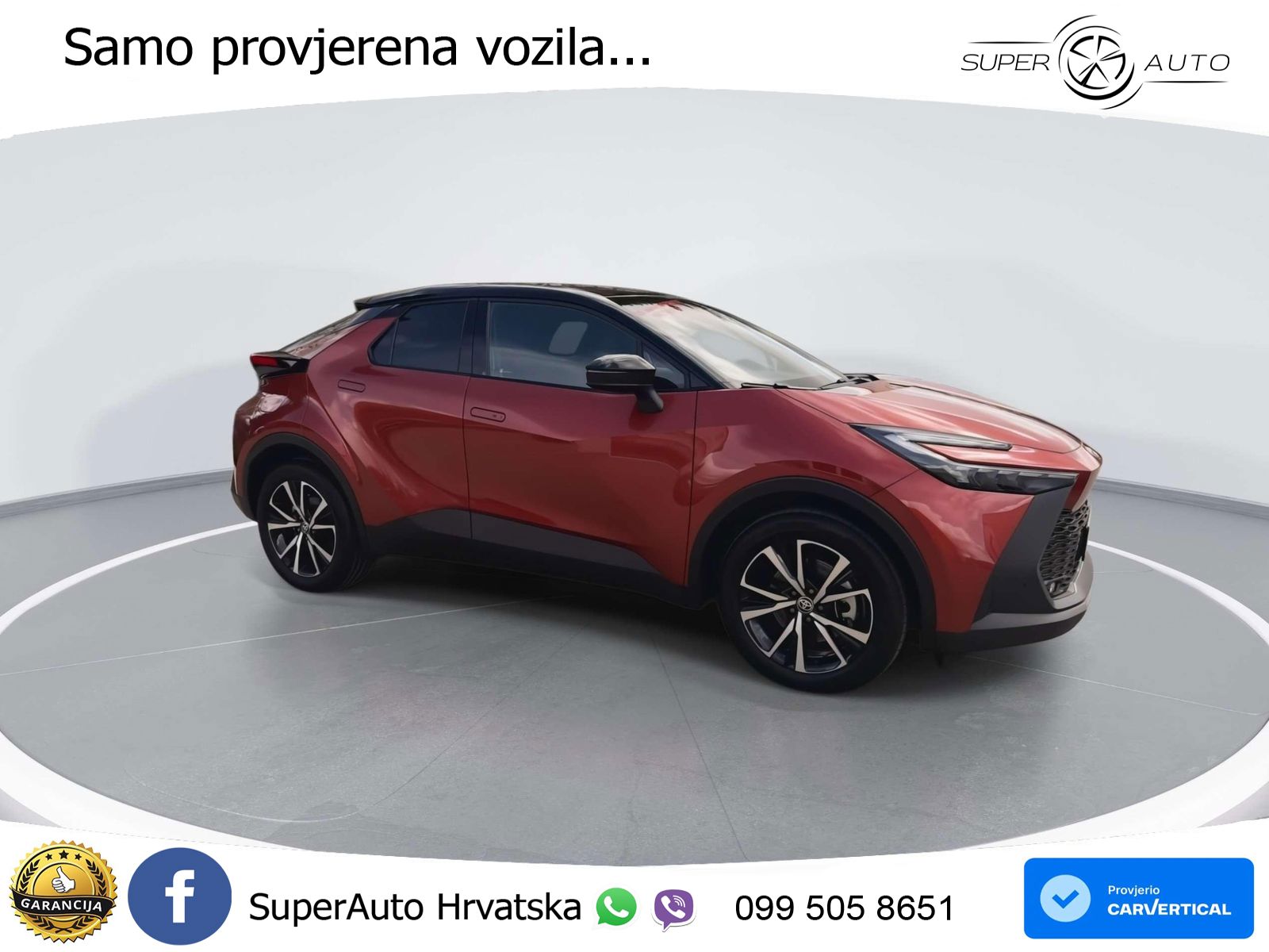 Toyota C-HR 2.0 (223 KS) PHEV e-CVT Teamplayer LED+GR SJED+ACC