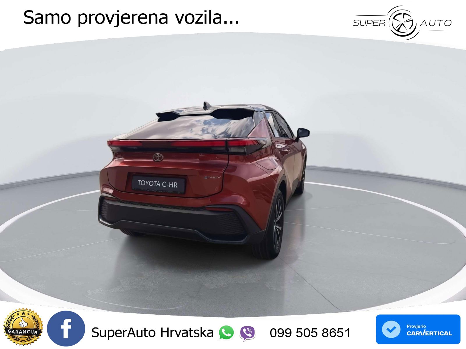 Toyota C-HR 2.0 (223 KS) PHEV e-CVT Teamplayer LED+GR SJED+ACC