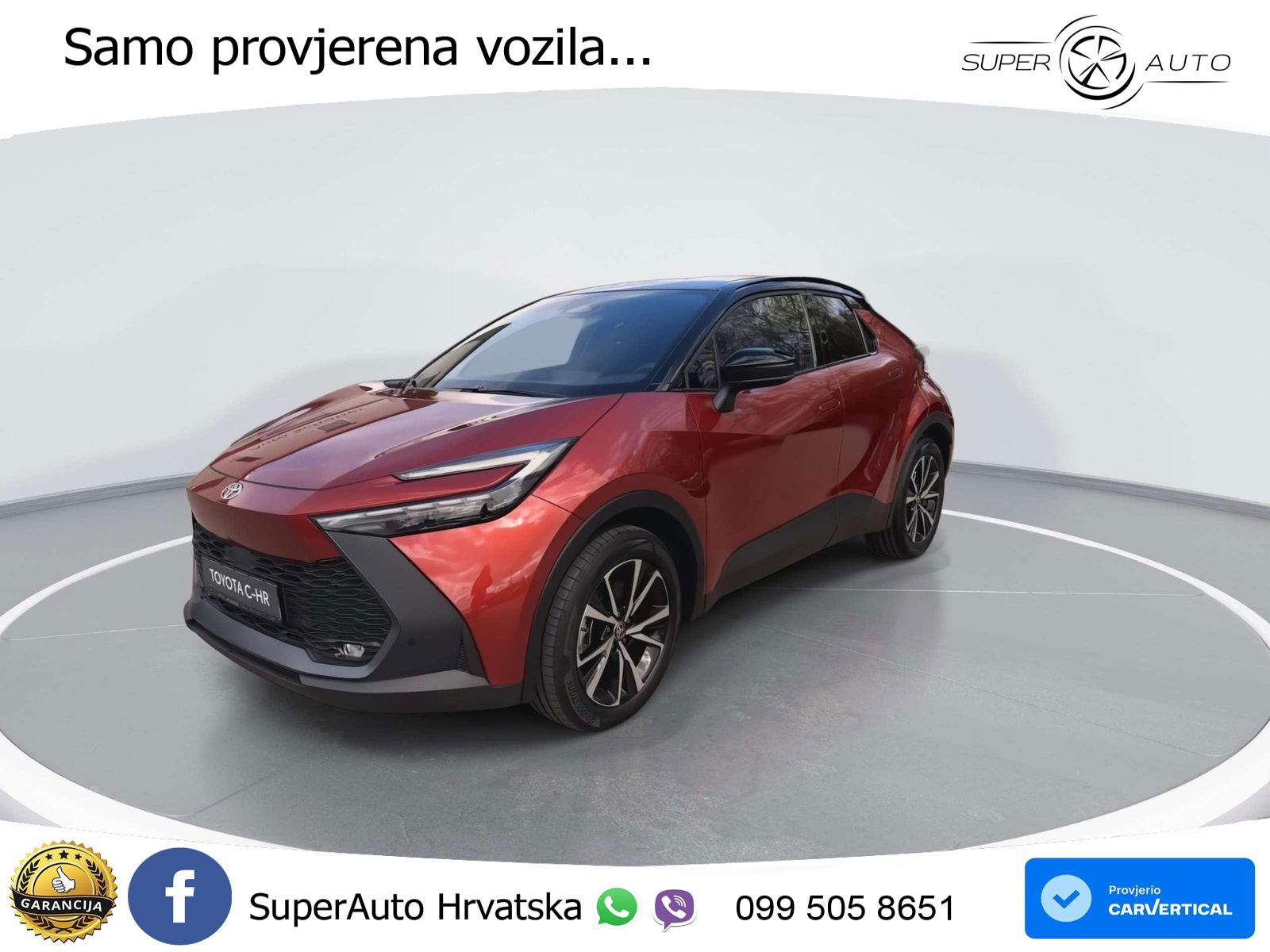 Toyota C-HR 2.0 (223 KS) PHEV e-CVT Teamplayer LED+GR SJED+ACC