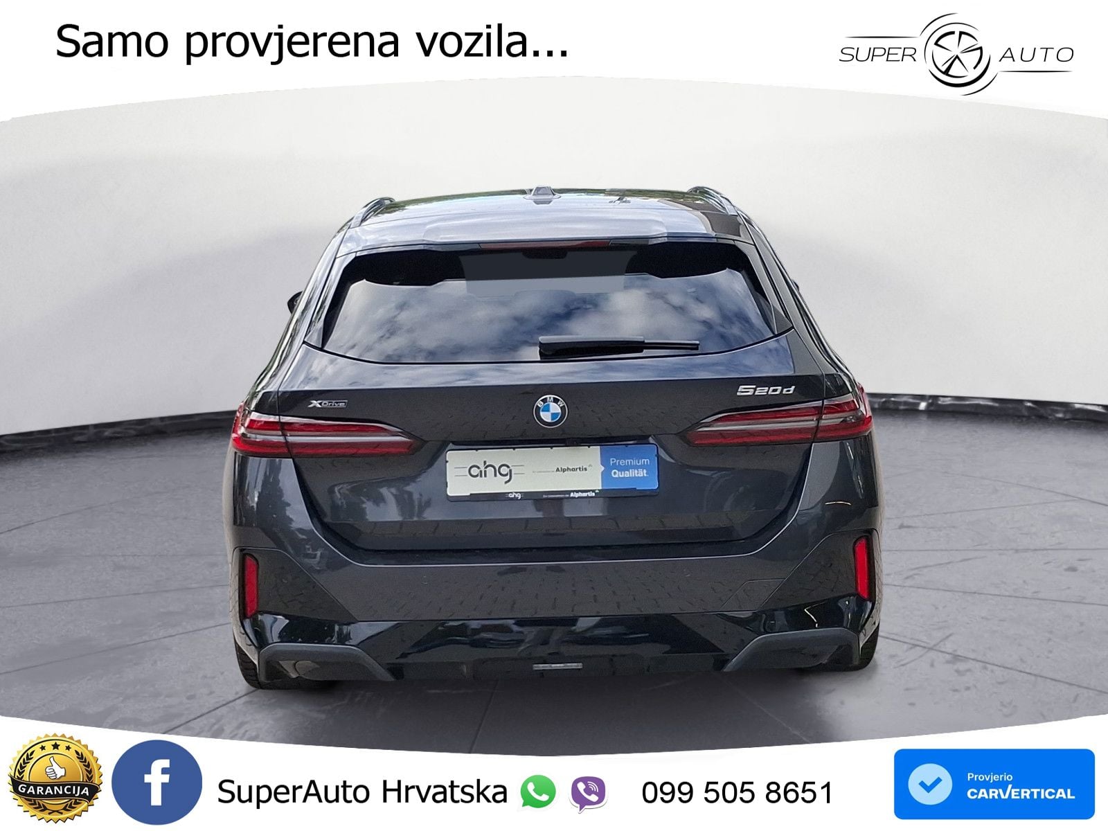 BMW 520d Touring (197 KS) xDrive Steptronic M Sport LED+GR SJED+ACC