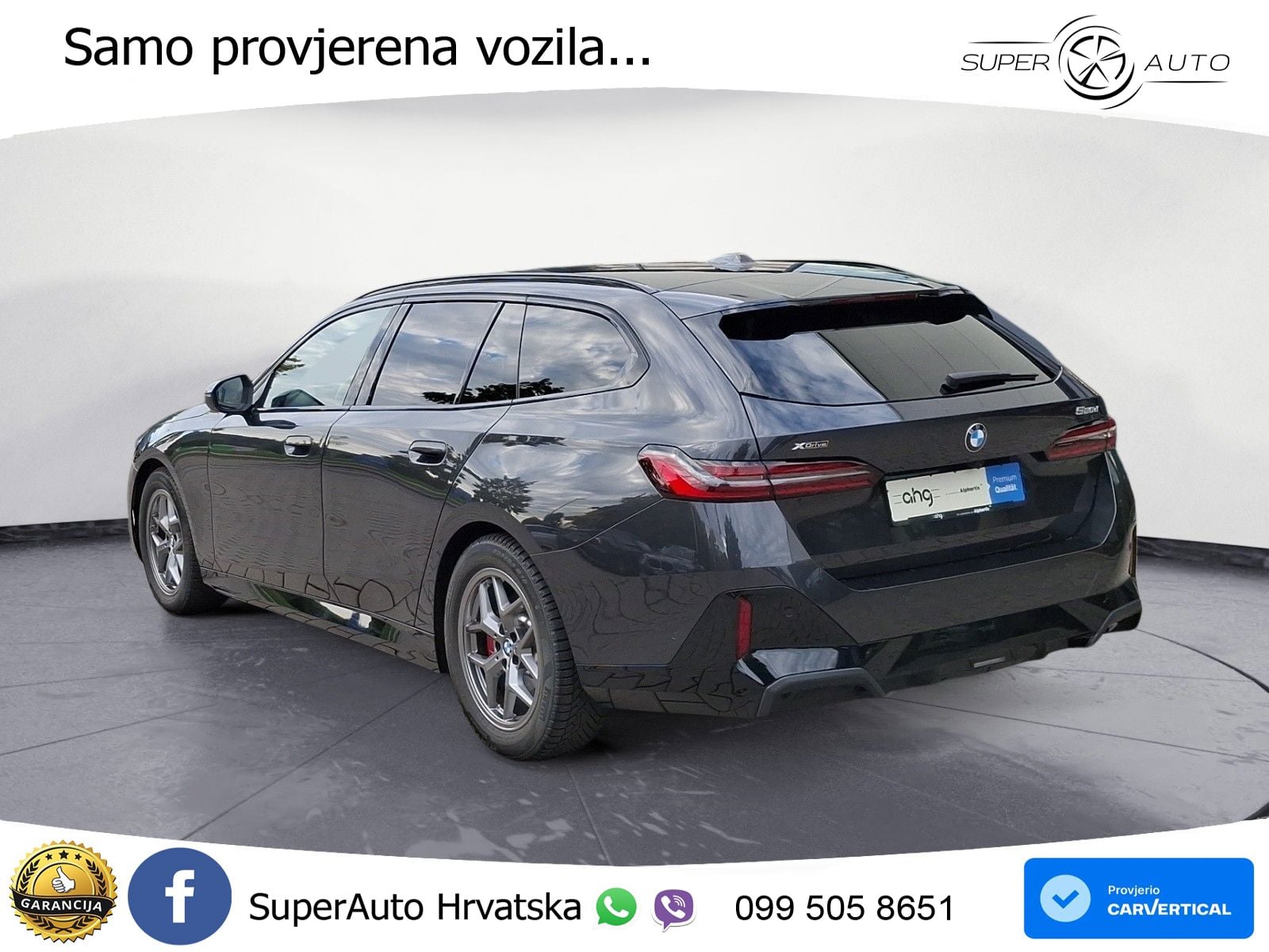 BMW 520d Touring (197 KS) xDrive Steptronic M Sport LED+GR SJED+ACC