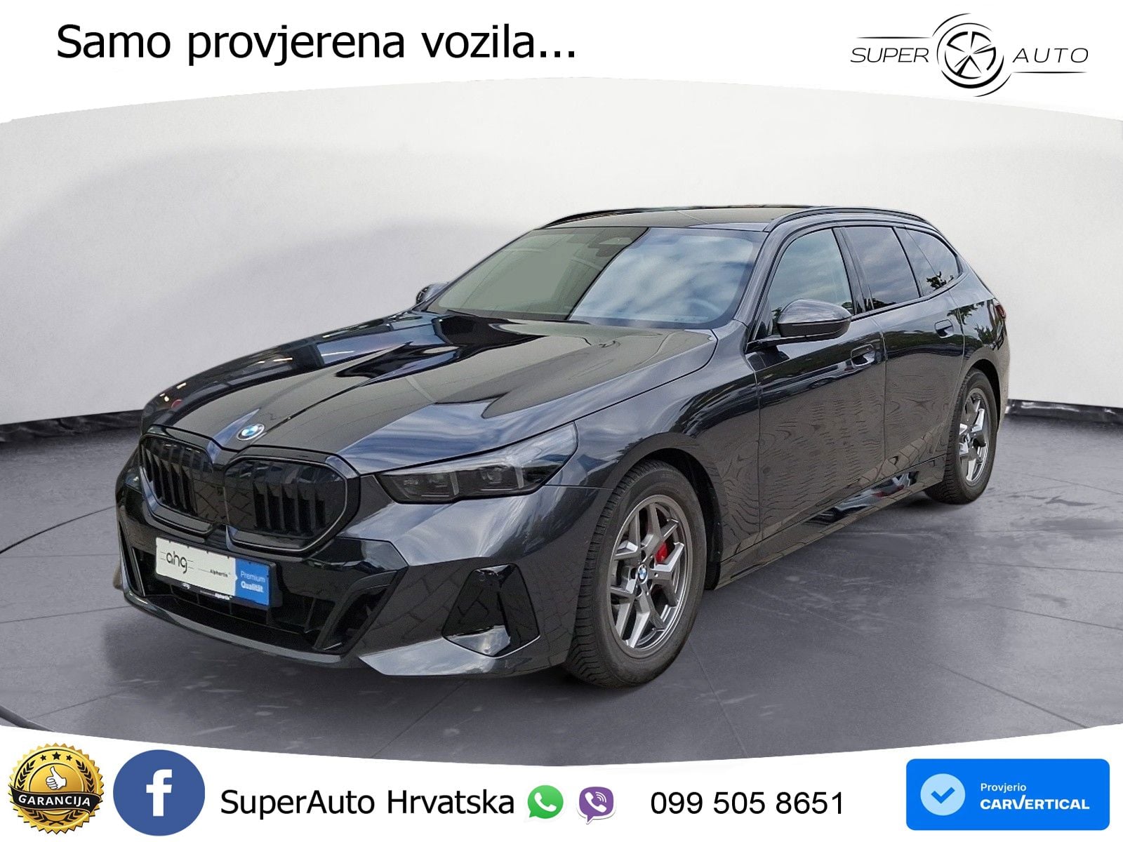 BMW 520d Touring (197 KS) xDrive Steptronic M Sport LED+GR SJED+ACC