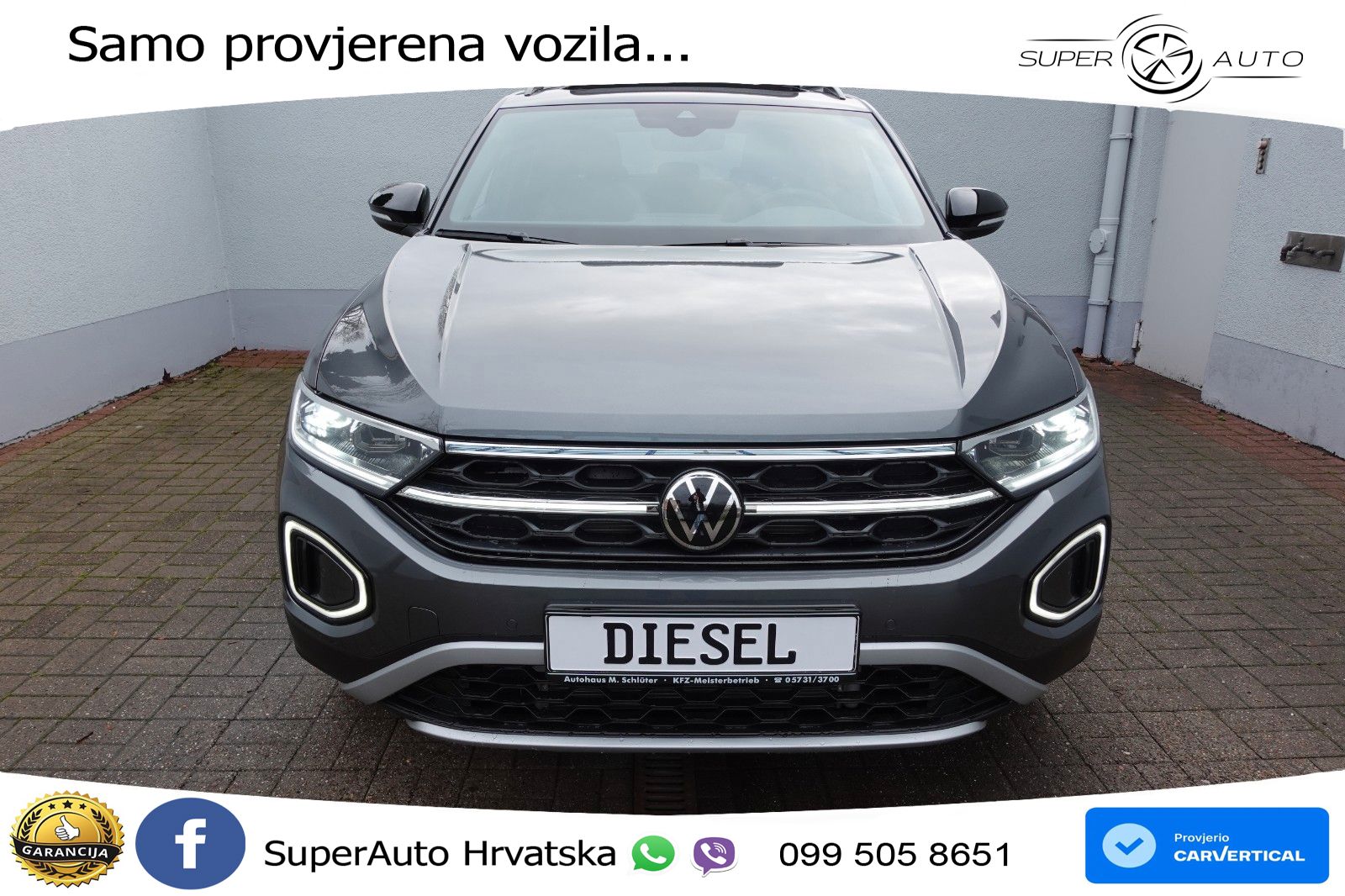 Volkswagen T-Roc I 2.0 TDI (150 KS) DSG MATRIX+GR SJED+KAM