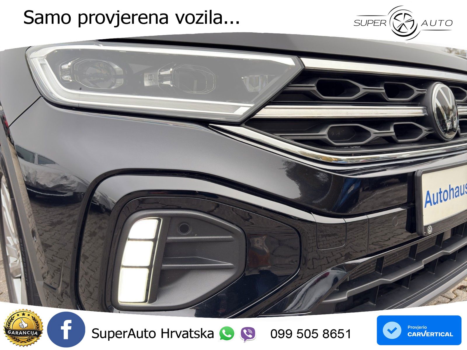 Volkswagen T-Roc 1.5 TSI (150 KS) DSG R-Line LED+GR SJED+ACC
