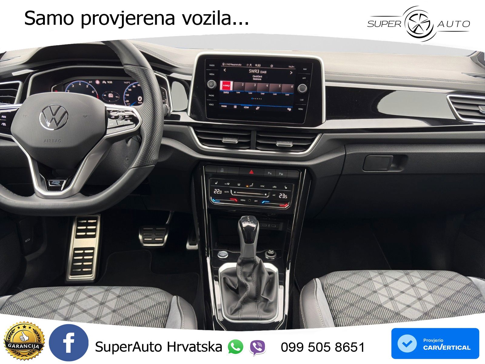 Volkswagen T-Roc 1.5 TSI (150 KS) DSG R-Line LED+GR SJED+ACC