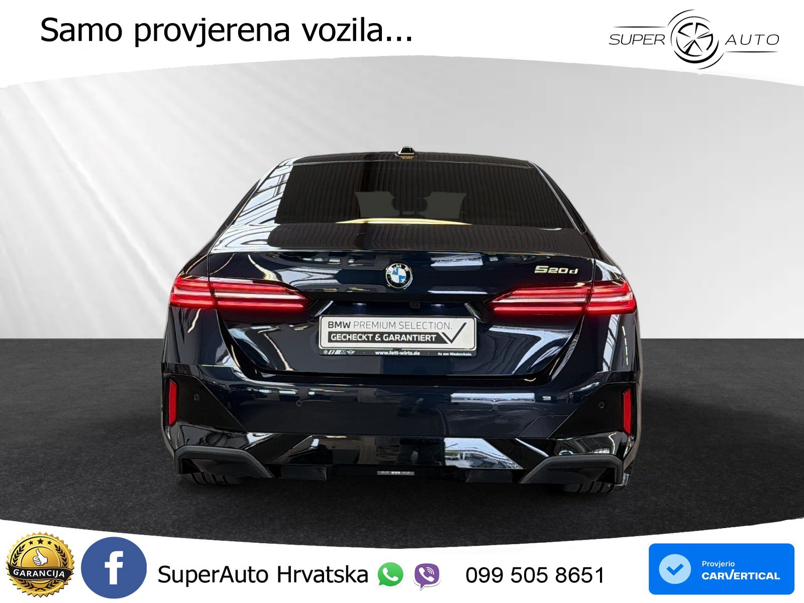 BMW 520d (197 KS) Steptronic LED+GR SJED+ACC