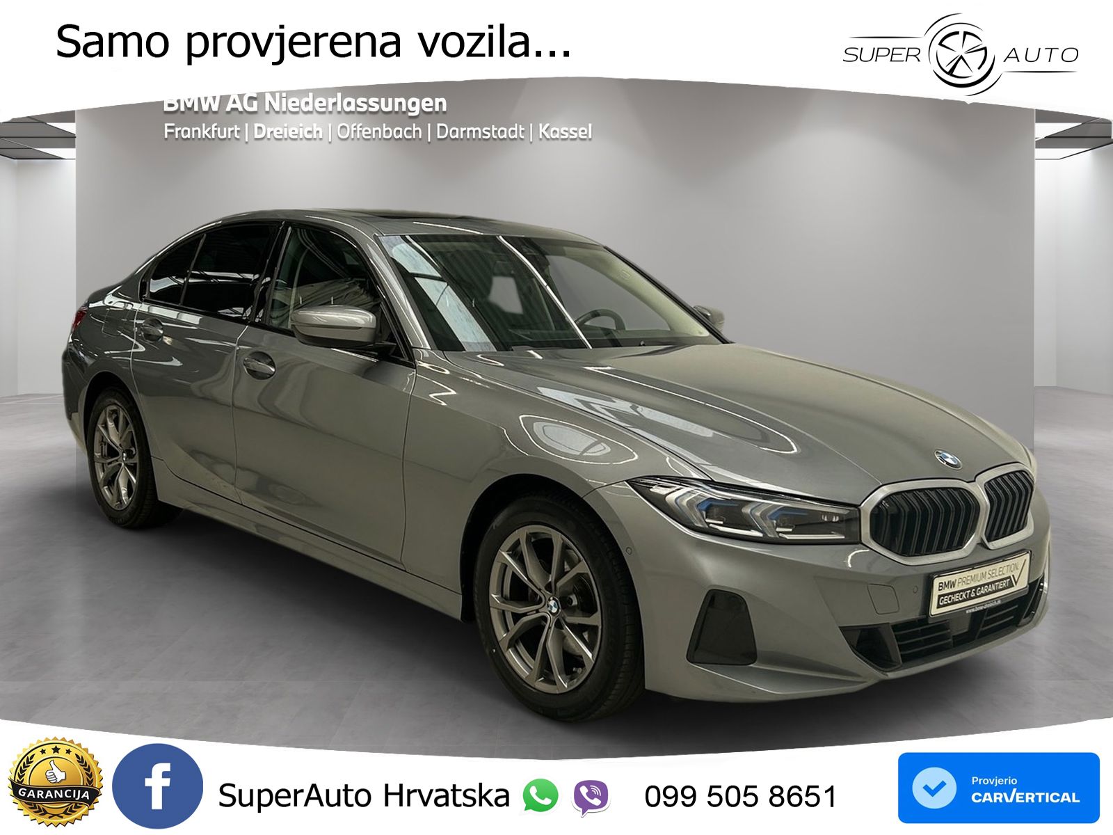 BMW 320d (190 KS) Steptronic LED+GR SJED+ACC