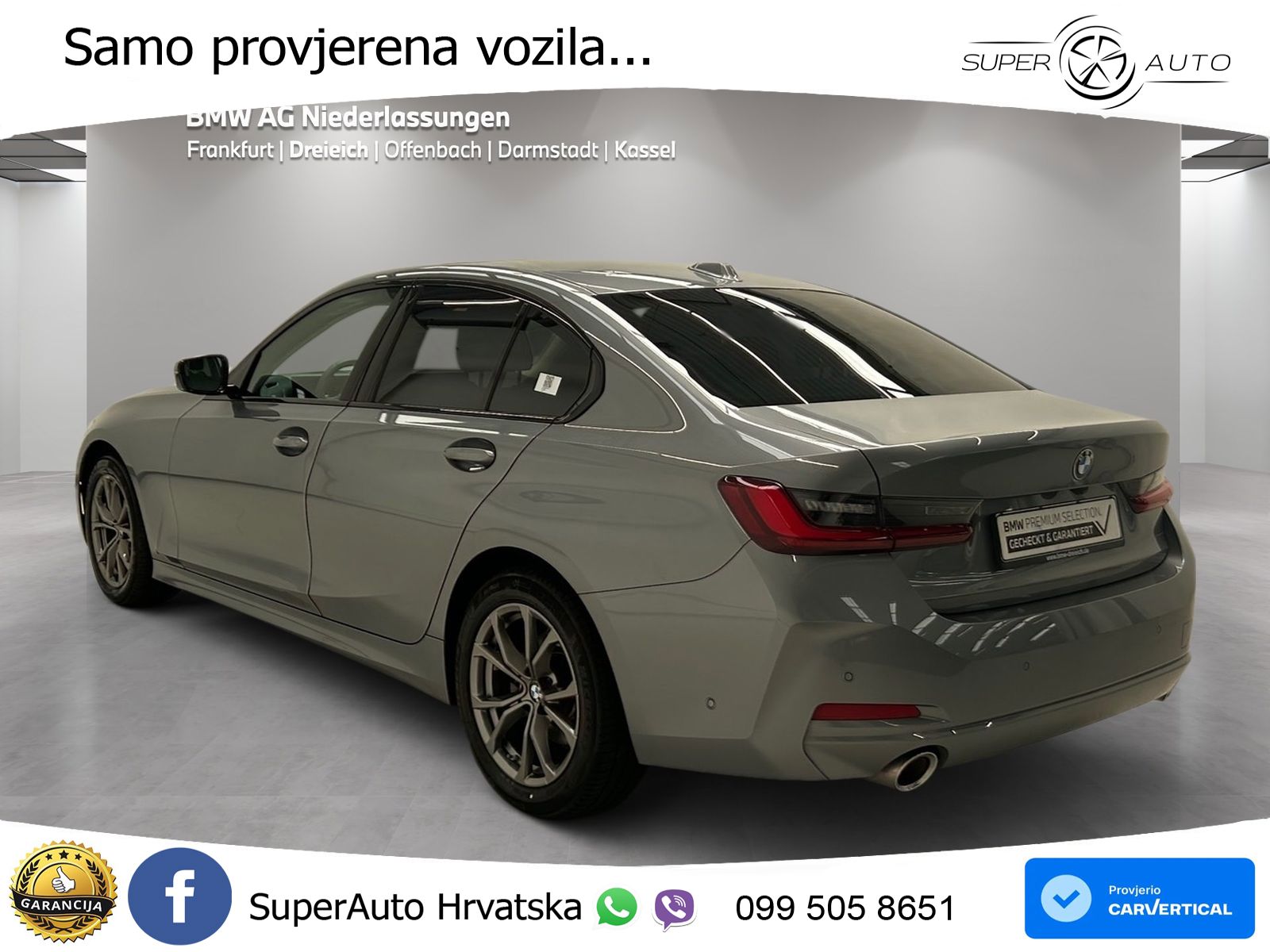 BMW 320d (190 KS) Steptronic LED+GR SJED+ACC