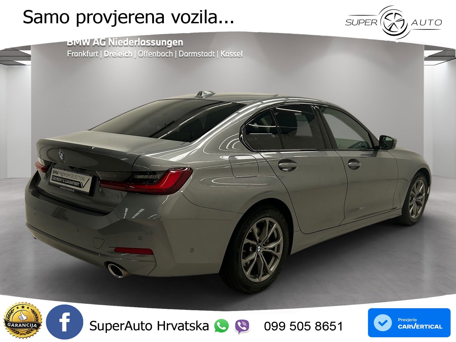 BMW 320d (190 KS) Steptronic LED+GR SJED+ACC