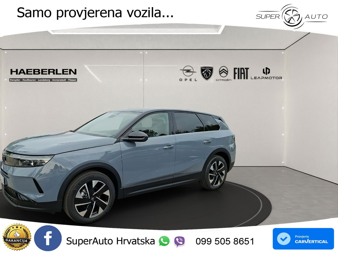 Opel Grandland 1.2 Turbo (145 KS) Hybrid eDCT GS LED+GR SJED+ACC