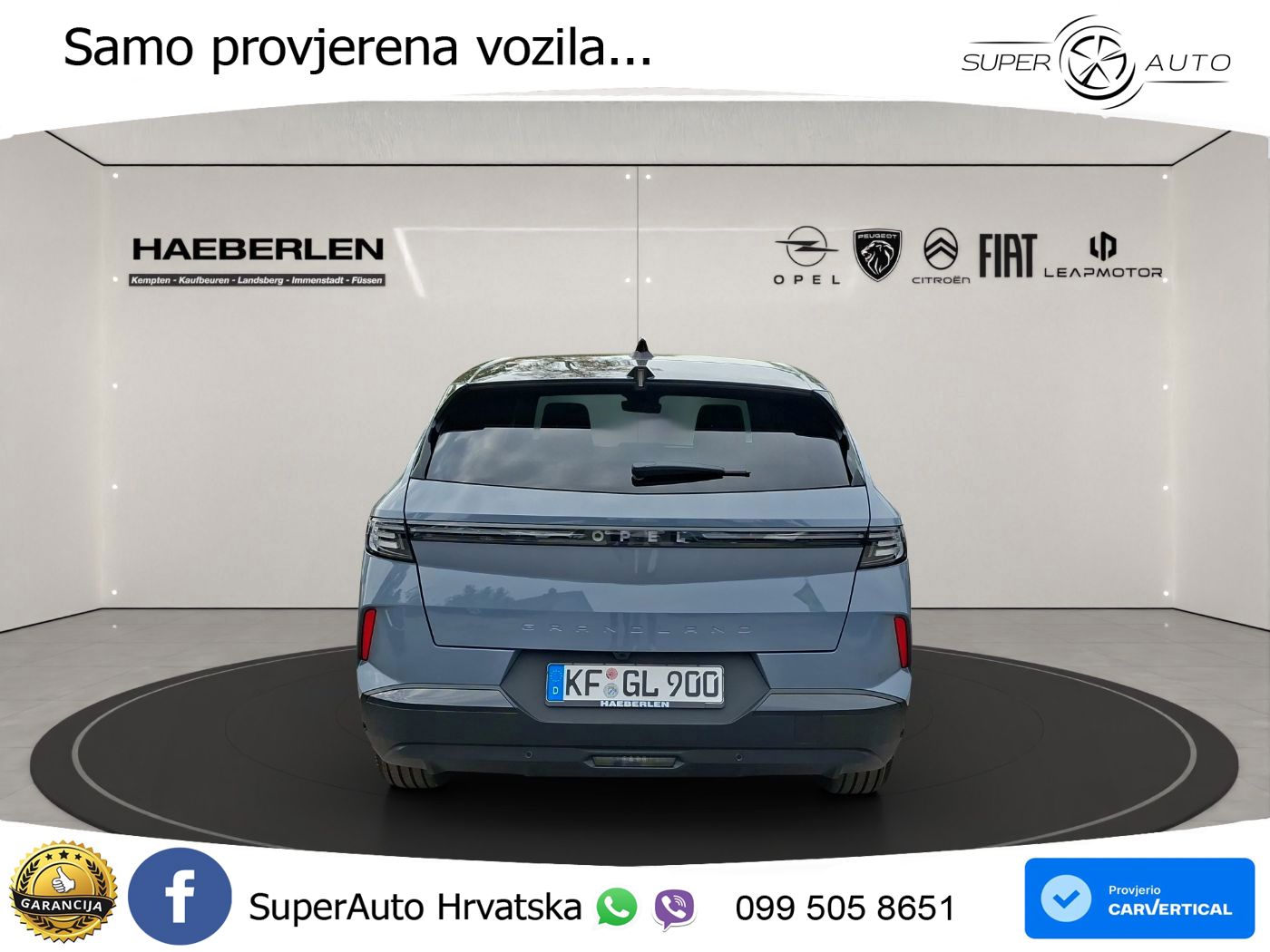 Opel Grandland 1.2 Turbo (145 KS) Hybrid eDCT GS LED+GR SJED+ACC