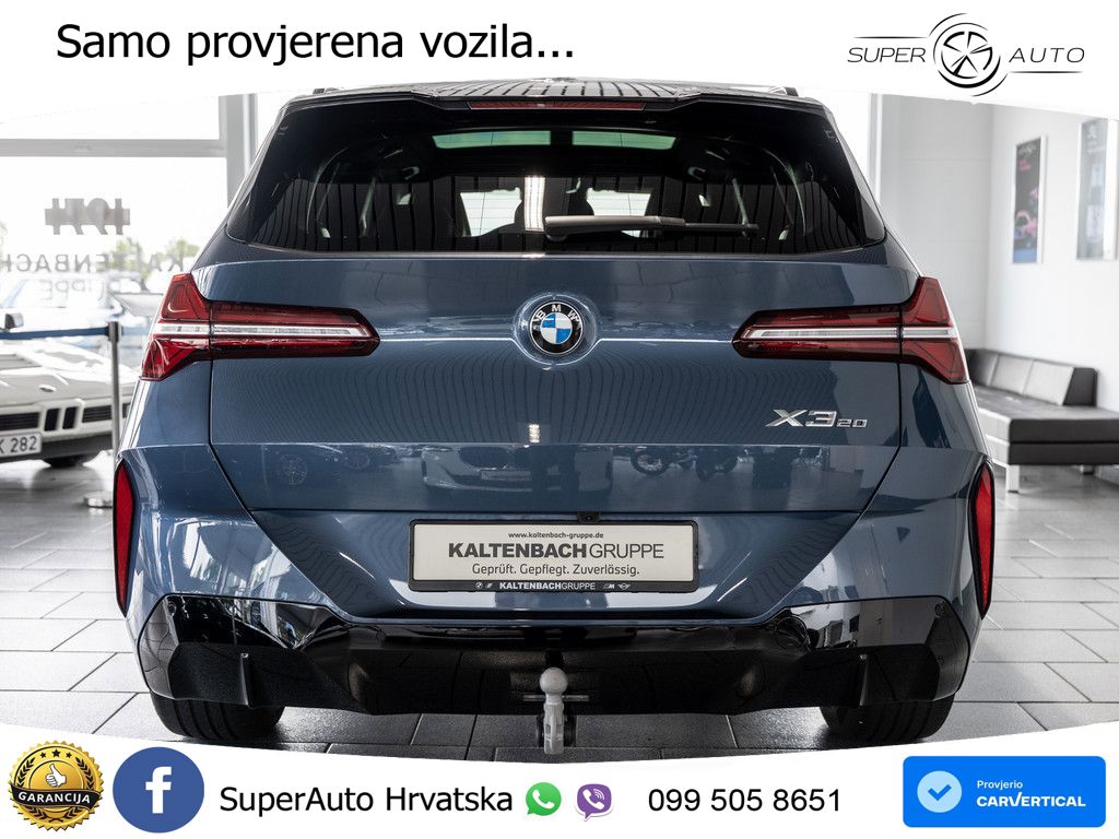 BMW X3 20 xDrive Steptronic M Sport LED+GR SJED+ACC