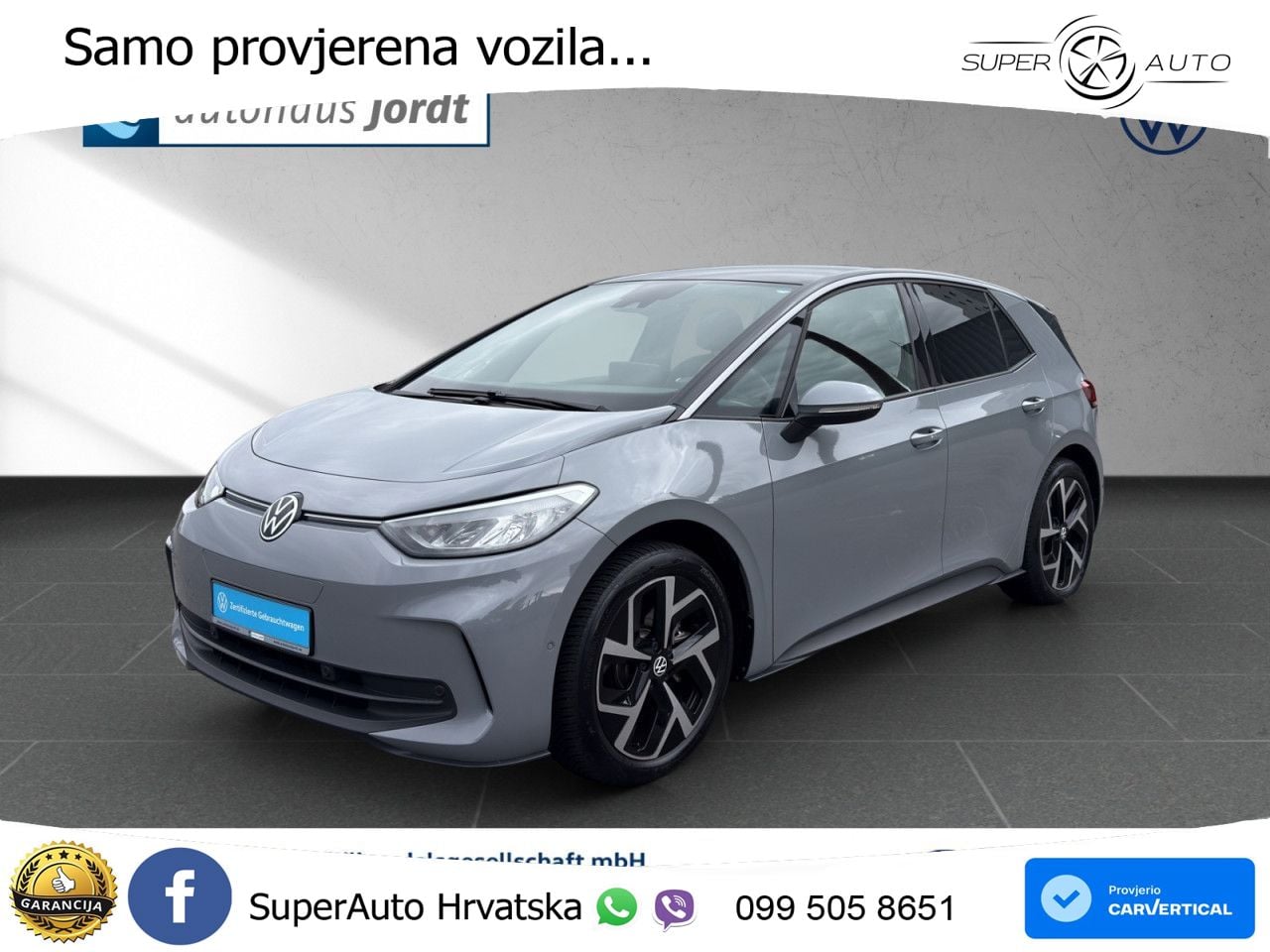 Volkswagen ID.3 Pro 62 kWh (204 KS) LED+GR SJED+ACC