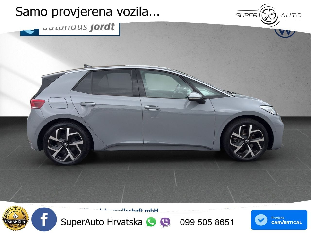 Volkswagen ID.3 Pro 62 kWh (204 KS) LED+GR SJED+ACC