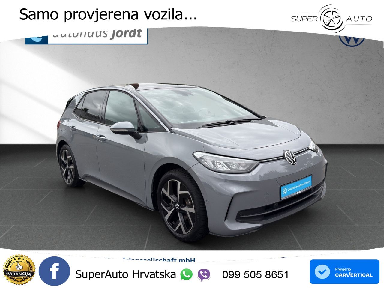 Volkswagen ID.3 Pro 62 kWh (204 KS) LED+GR SJED+ACC