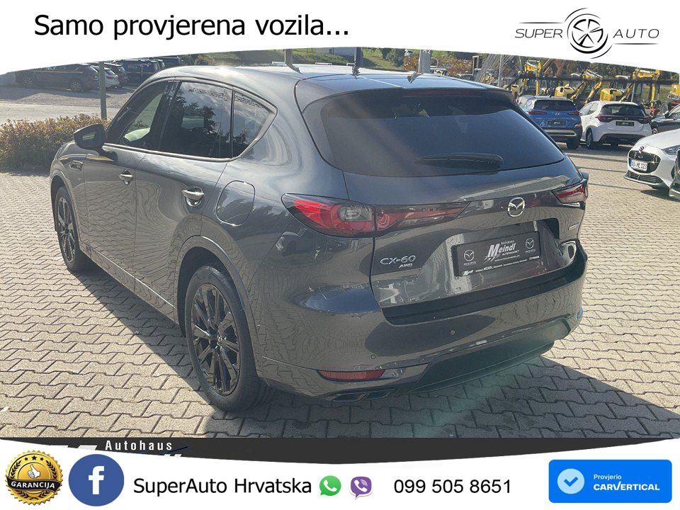 Mazda CX-60 2.5 e-Skyactiv (328 KS) AWD Automatic MATRIX+GR SJED+KAM