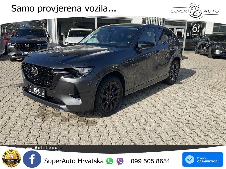 Mazda CX-60 2.5 e-Skyactiv (328 KS) AWD Automatic MATRIX+GR SJED+KAM