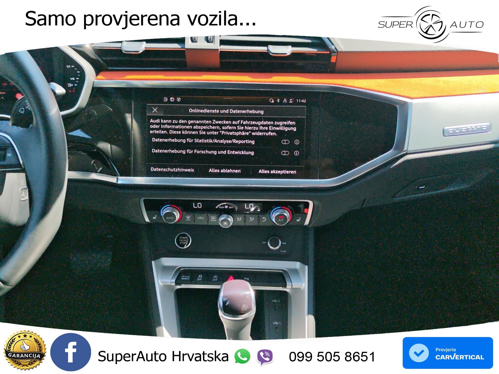 Audi Q3 II Sportback 40 TFSI (190 KS) quattro S tronic S line LED+GR SJED+ACC