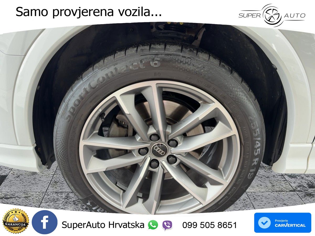 Audi Q3 II Sportback 45 TFSI (245 KS) quattro S tronic S line MATRIX+GR SJED+KAM