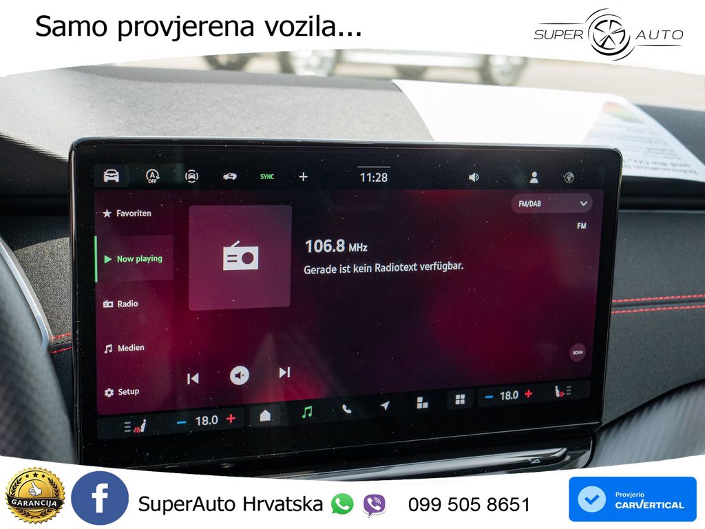 Škoda Octavia Combi RS 2.0 TSI (265 KS) DSG MATRIX+GR SJED+KAM