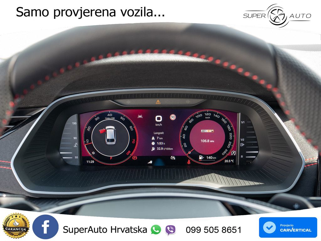 Škoda Octavia Combi RS 2.0 TSI (265 KS) DSG MATRIX+GR SJED+KAM