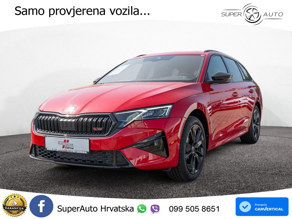 Škoda Octavia Combi RS 2.0 TSI (265 KS) DSG MATRIX+GR SJED+KAM