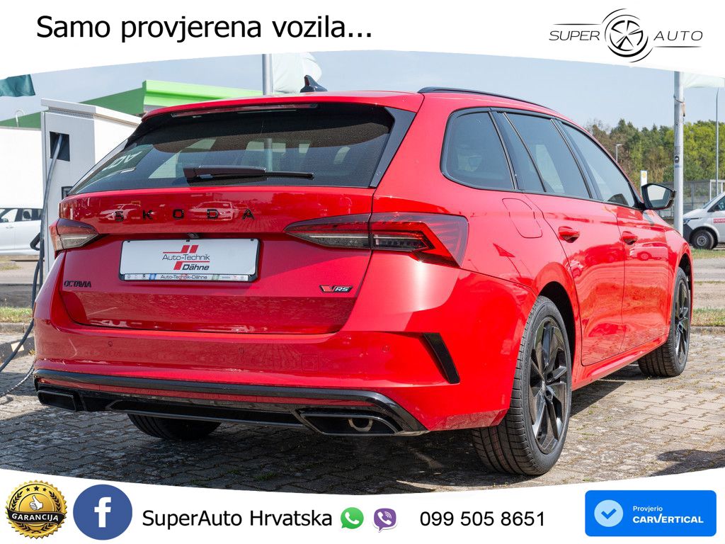 Škoda Octavia Combi RS 2.0 TSI (265 KS) DSG MATRIX+GR SJED+KAM