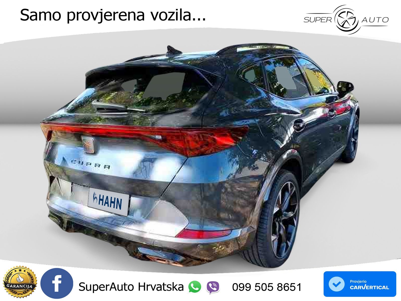 Cupra Formentor 1.4 TSI (245 KS) e-Hybrid DSG VZ LED+GR SJED+ACC