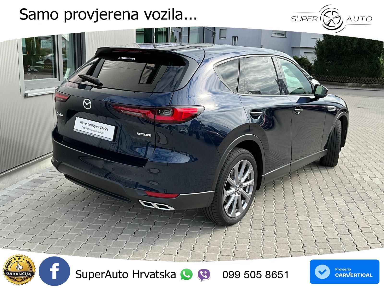 Mazda CX-60 3.3 e-Skyactiv D (200 KS) Automatic LED+GR SJED+ACC