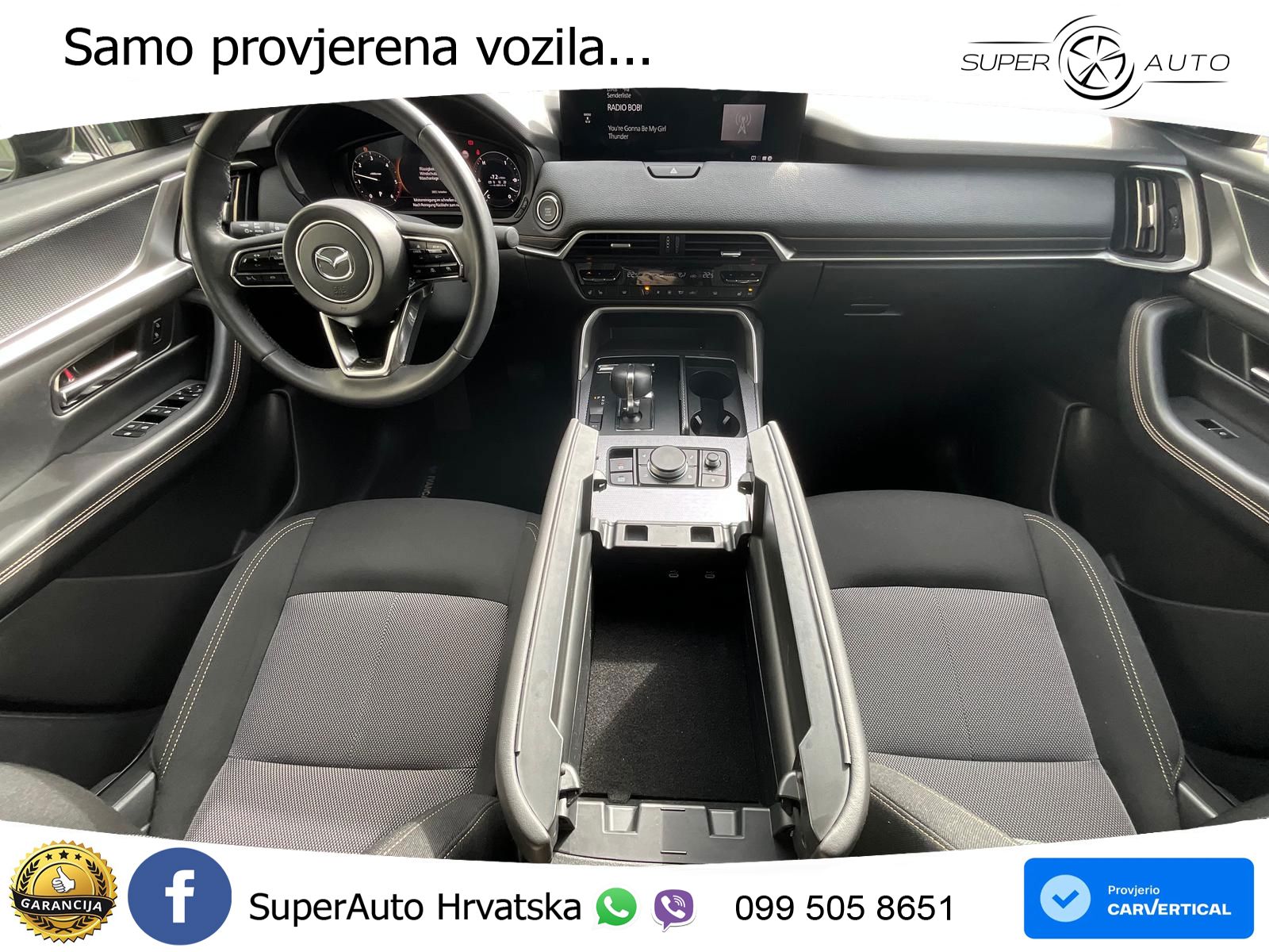 Mazda CX-60 3.3 e-Skyactiv D (200 KS) Automatic LED+GR SJED+ACC