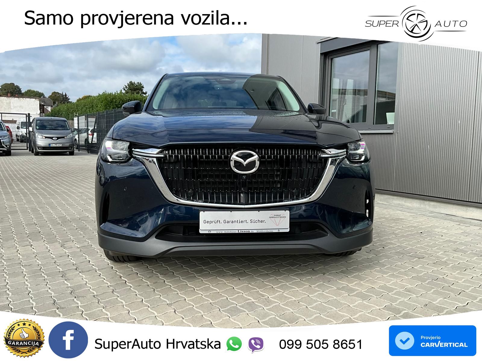 Mazda CX-60 3.3 e-Skyactiv D (200 KS) Automatic LED+GR SJED+ACC