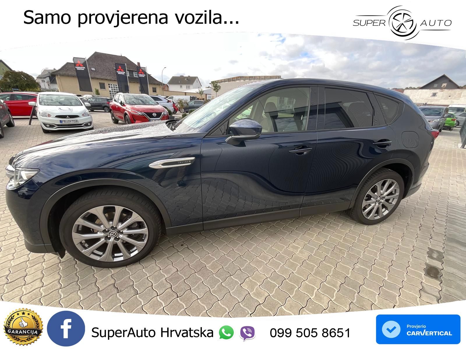 Mazda CX-60 3.3 e-Skyactiv D (200 KS) Automatic LED+GR SJED+ACC
