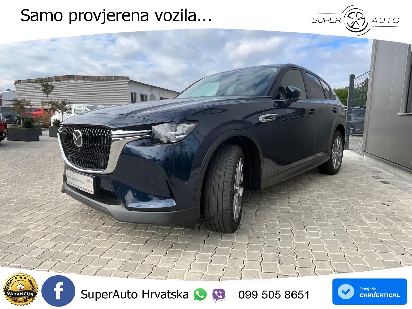 Mazda CX-60 3.3 e-Skyactiv D (200 KS) Automatic LED+GR SJED+ACC