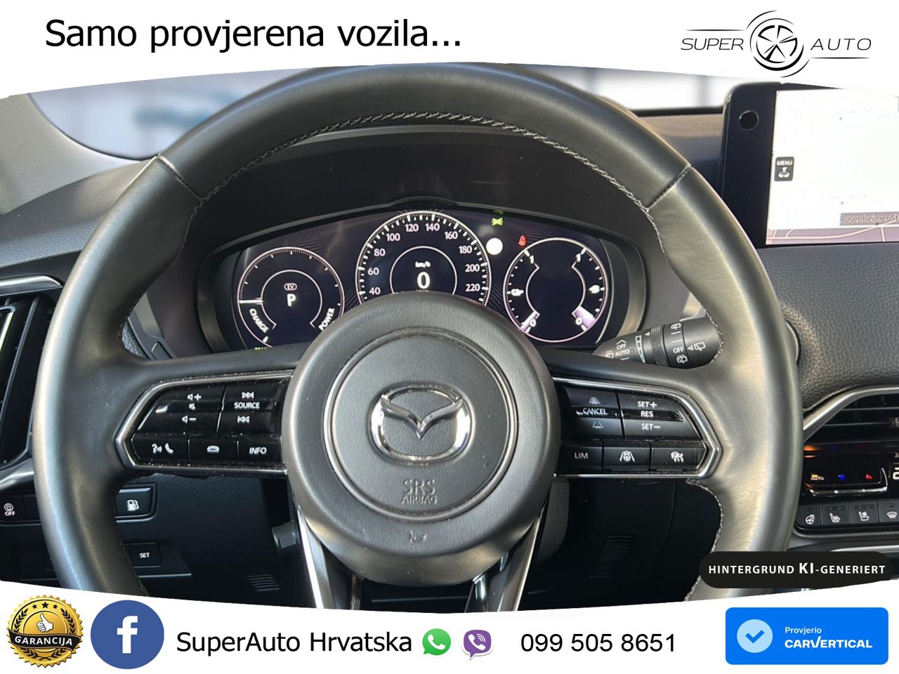 Mazda CX-60 2.5 e-Skyactiv (328 KS) AWD Automatic LED+GR SJED+ACC