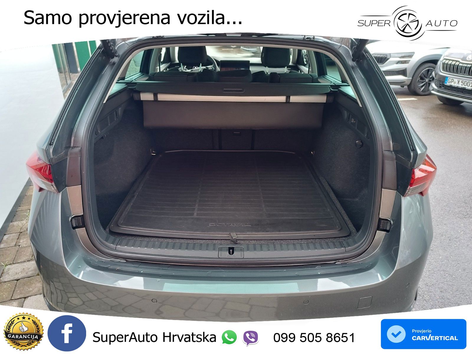 Škoda Octavia Combi 1.5 TSI (150 KS) DSG Selection LED+GR SJED+ACC