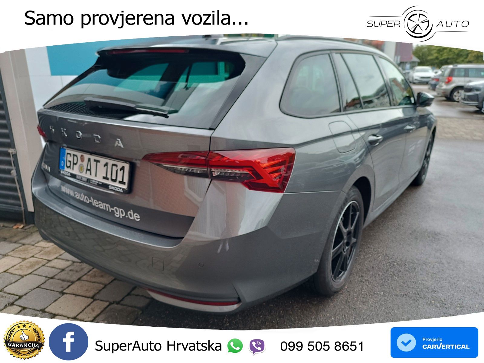 Škoda Octavia Combi 1.5 TSI (150 KS) DSG Selection LED+GR SJED+ACC