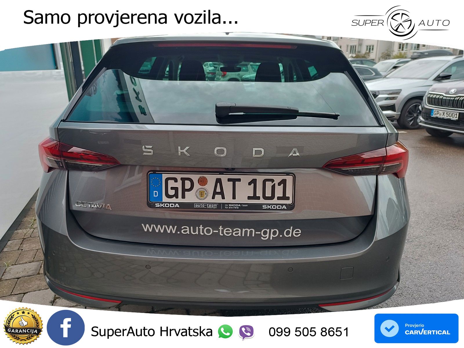 Škoda Octavia Combi 1.5 TSI (150 KS) DSG Selection LED+GR SJED+ACC