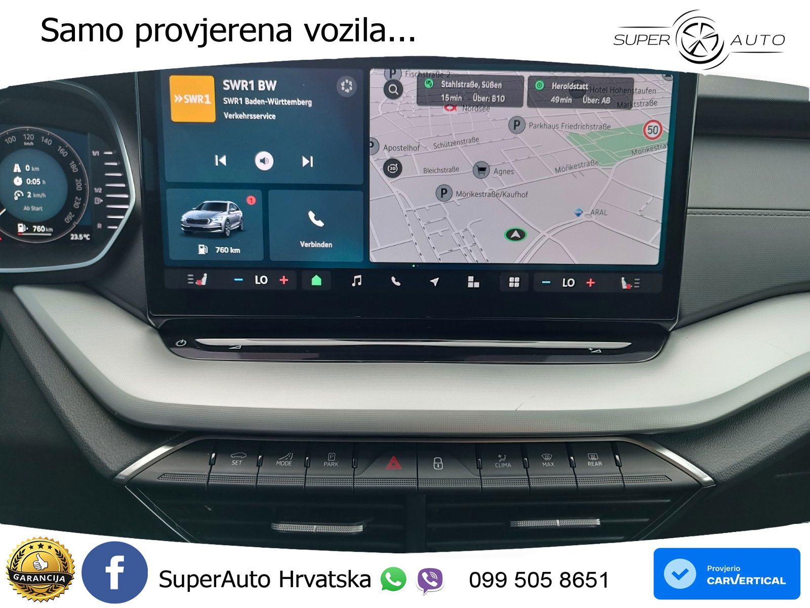 Škoda Octavia Combi 1.5 TSI (150 KS) DSG Selection LED+GR SJED+ACC