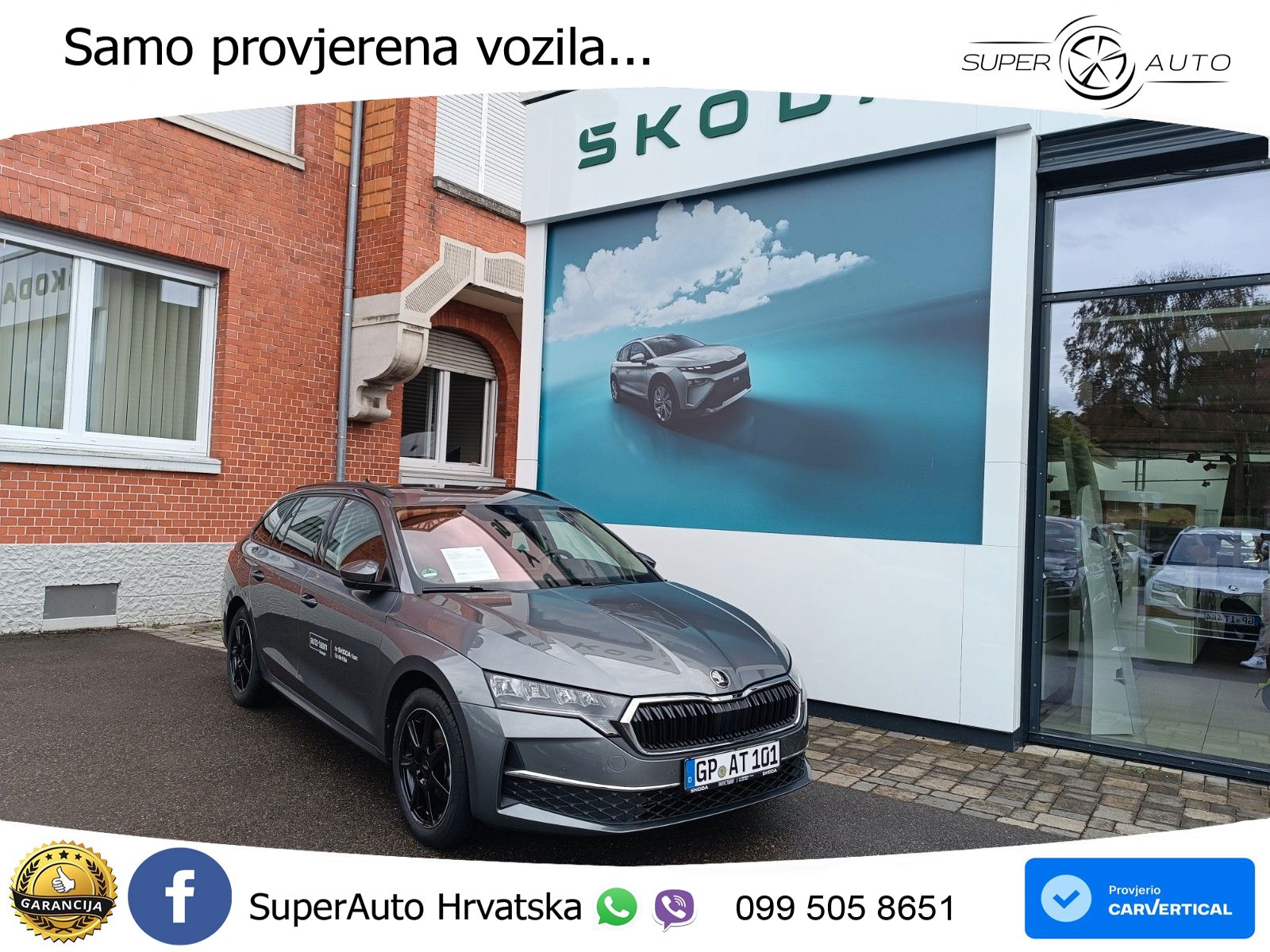 Škoda Octavia Combi 1.5 TSI (150 KS) DSG Selection LED+GR SJED+ACC