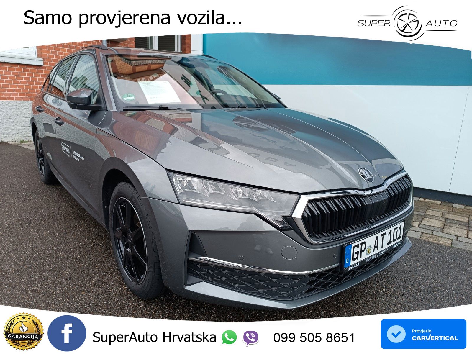 Škoda Octavia Combi 1.5 TSI (150 KS) DSG Selection LED+GR SJED+ACC
