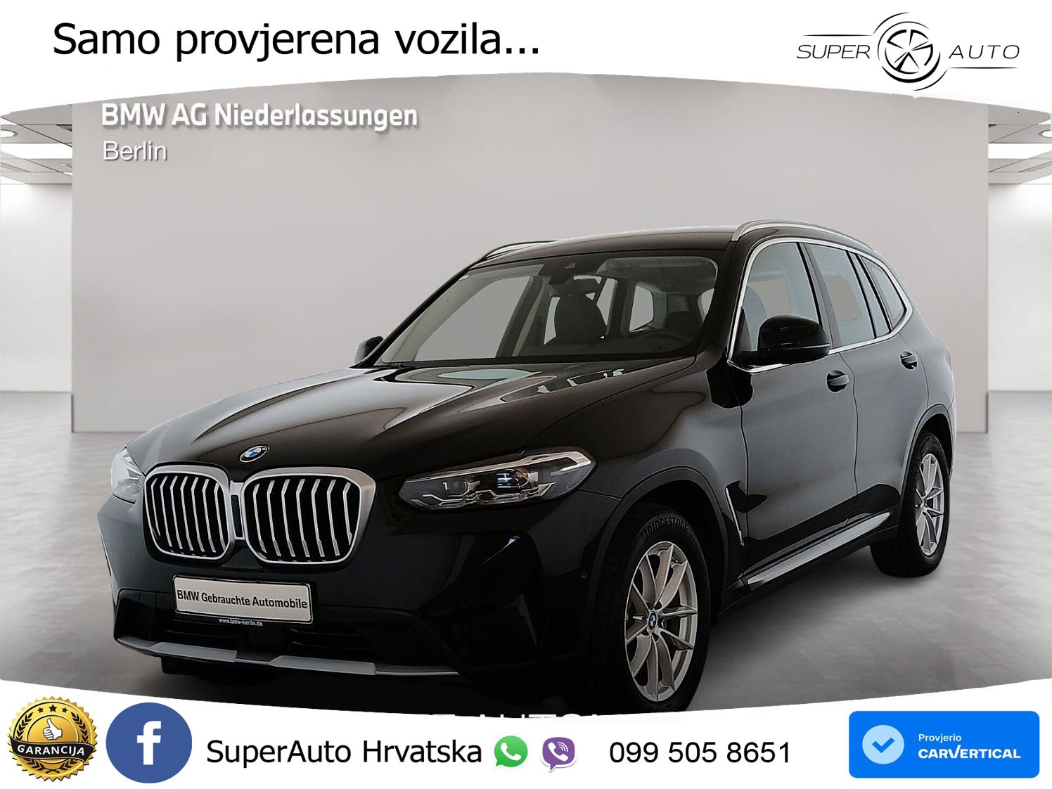 BMW X3 20d xDrive Steptronic LED+GR SJED+ACC