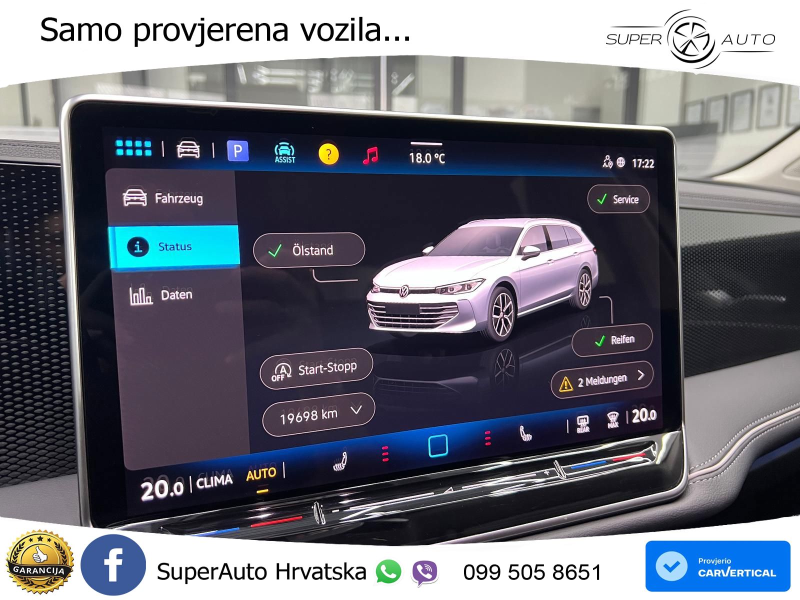 Volkswagen Passat Variant 1.5 eTSI (150 KS) DSG LED+GR SJED+ACC