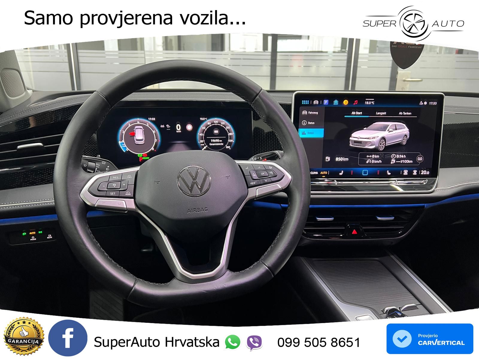 Volkswagen Passat Variant 1.5 eTSI (150 KS) DSG LED+GR SJED+ACC